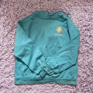 Teal sweatshirt